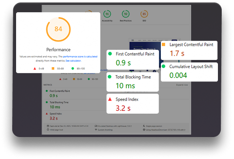Site Speed & Core Web Vitals Optimization